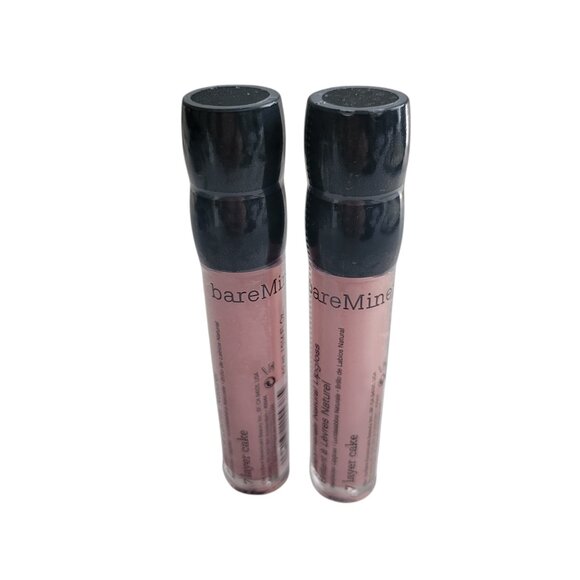 bareMinerals Other - BareMinerals Natural Lip Gloss 7 Layer Cake 0.14 oz Sealed Lot of 2